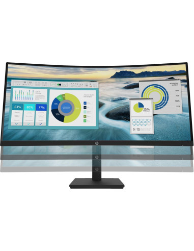 Hp P34Hc G4 Monitor Komputerowy 86,4 Cm (34") 3440 X 1440 Px Quad Hd Led Czarny