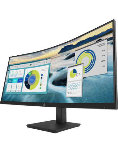 Hp P34Hc G4 Monitor Komputerowy 86,4 Cm (34") 3440 X 1440 Px Quad Hd Led Czarny