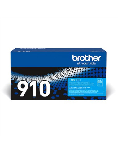Brother Tn-910C Kaseta Z Tonerem 1 Szt. Oryginalny Cyjan