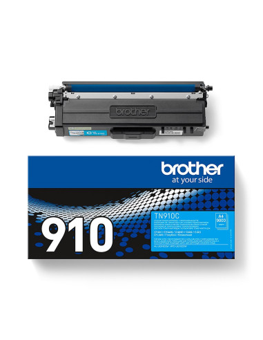 Brother Tn-910C Kaseta Z Tonerem 1 Szt. Oryginalny Cyjan