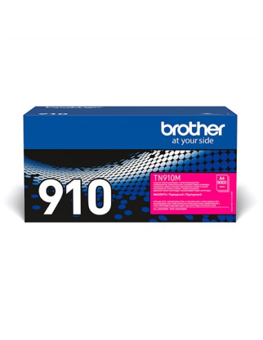 Brother Tn-910M Kaseta Z Tonerem 1 Szt. Oryginalny Purpurowy