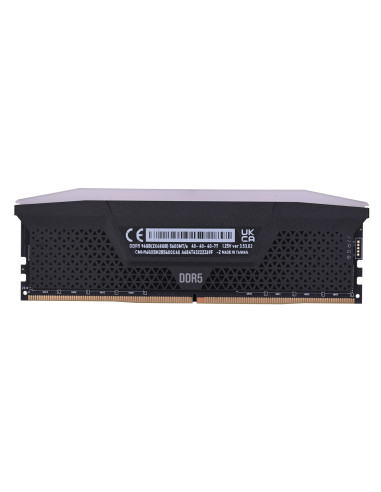 Corsair Vengeance 96Gb (2X48Gb) Ddr5 5600Mhz C40 Kit Black
