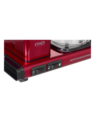 Moccamaster Kbg Select Metallic Red Ekspres Przelew