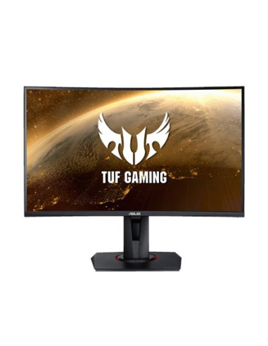 Asus Tuf Gaming Vg27Vq Monitor Komputerowy 68,6 Cm (27") 1920 X 1080 Px Full Hd Czarny