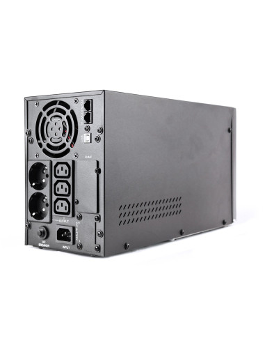 Energenie Zasilacz Awaryjny Ups 2000Va Lcd Czysty Sinus, 3X C13, 2X Schuko, Usb, Rj45
