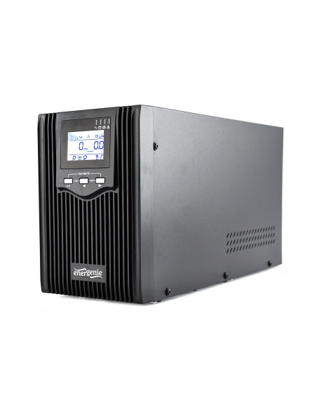 Energenie Zasilacz Awaryjny Ups 2000Va Lcd Czysty Sinus, 3X C13, 2X Schuko, Usb, Rj45