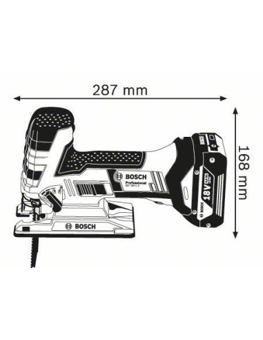 Bosch Gst 18 V-Li S Wyrzynarka Elektryczna 2,4 Kg