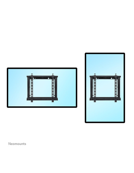 Neomounts Wl95-800Bl1 Uchwyt Do Tablic Informacyjnych 177,8 Cm (70") Czarny
