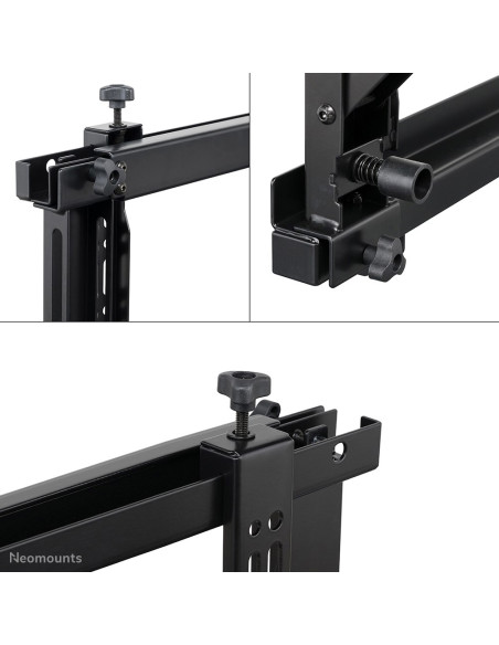 Neomounts Wl95-800Bl1 Uchwyt Do Tablic Informacyjnych 177,8 Cm (70") Czarny
