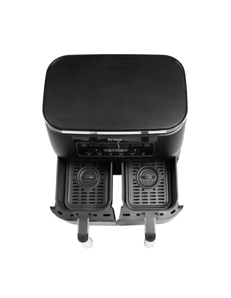 Ninja Af300 Podwójny 7,6 L Autonomiczny 1690 W Frytkownica Na Gorące Powietrze Czarny
