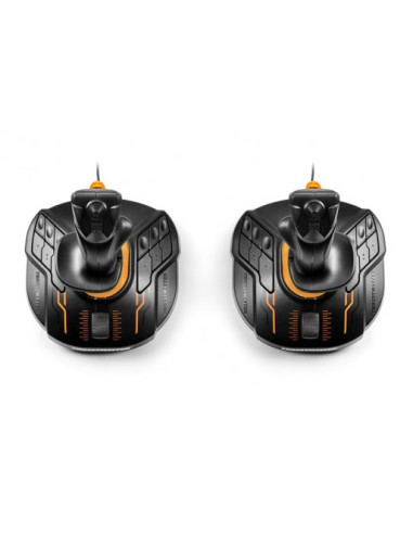 Thrustmaster T.16000M Fcs Space Sim Duo Czarny, Pomarańczowy Usb Joystick Analogowa/Cyfrowa Pc