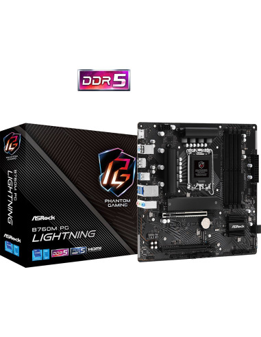 Asrock B760M Pg Lightning Intel B760 Lga 1700 Micro Atx