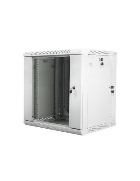 Szafa Rack Lanberg  Wf02-6612-10S (635Mm / 600Mm / 600 Mm  Wisząca  Szary)