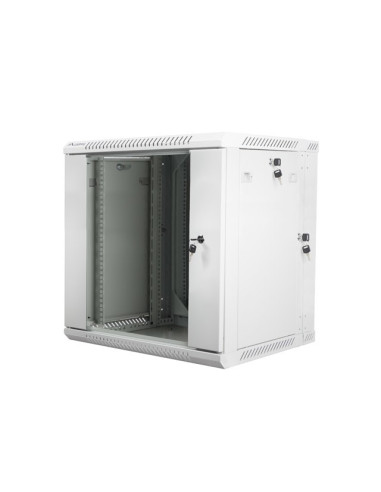 Szafa Rack Lanberg  Wf02-6612-10S (635Mm / 600Mm / 600 Mm  Wisząca  Szary)