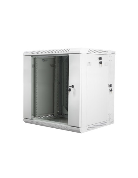 Szafa Rack Lanberg  Wf02-6612-10S (635Mm / 600Mm / 600 Mm  Wisząca  Szary)