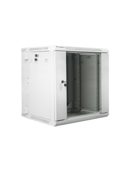 Szafa Rack Lanberg  Wf02-6612-10S (635Mm / 600Mm / 600 Mm  Wisząca  Szary)