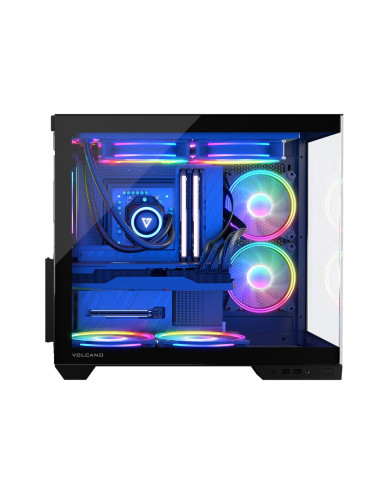 Modecom Obudowa Volcano Panorama Apex Argb 7F Midi Black