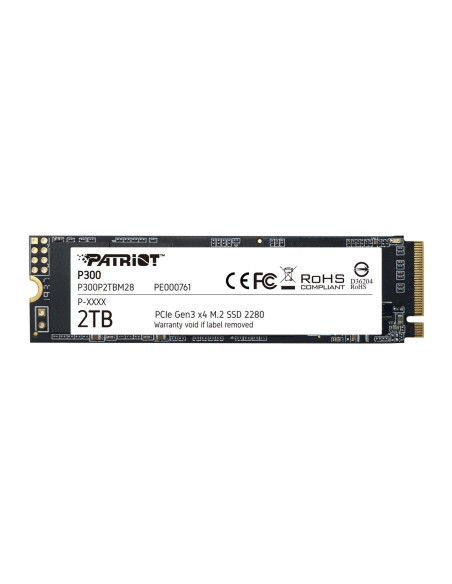 Dysk Ssd Patriot P300 2Tb M2 2280 Pci-Ex4 Gen3 Nvme
