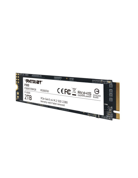 Dysk Ssd Patriot P300 2Tb M2 2280 Pci-Ex4 Gen3 Nvme
