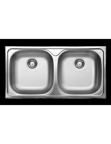 Zlewozmywak Stalowy 2-Komorowy Zex_3203 5907650842392