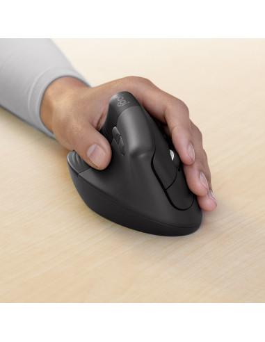 Logitech Lift For Business Myszka Biuro Po Lewej Stronie Rf Wireless + Bluetooth Optyczny 4000 Dpi