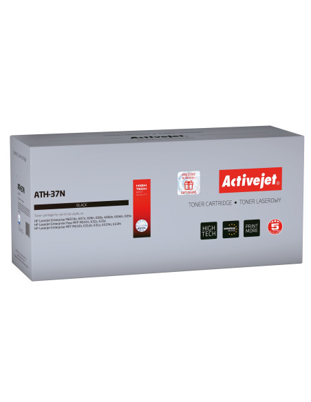 Activejet Ath-37N Toner (Zamiennik Hp 37A Cf237A  Supreme  11000 Stron  Czarny)