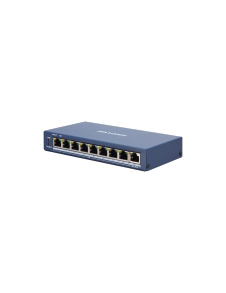 Hikvision Ds-3E1309P-Ei Łącza Sieciowe Zarządzany L2 Fast Ethernet (10/100) Obsługa Poe Szary