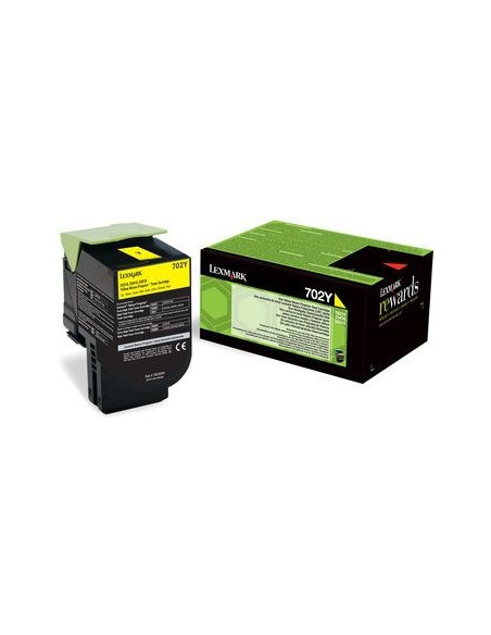 Lexmark Toner 70C20Y0 Yellow