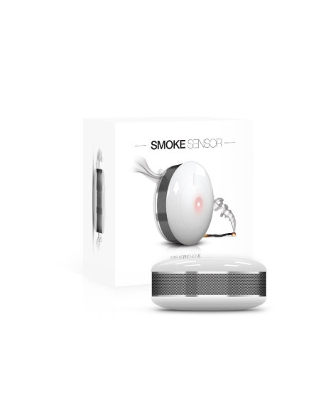 Fibaro Czujnik Dymu  Smoke Sensor Fgsd-002  (Wewnętrzny  Z-Wave  Kolor Biały)