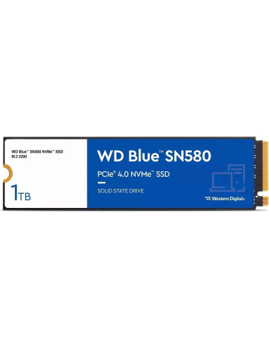 Dysk Ssd Wd Blue Sn580 1Tb M.2 Nvme Wds100T3B0E