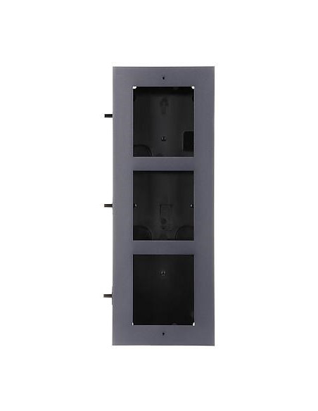 Ramka Z Puszką Do Montażu Podtynk. 3-Modułowa Hikvision Ds-Kd-Acf3/Plastic