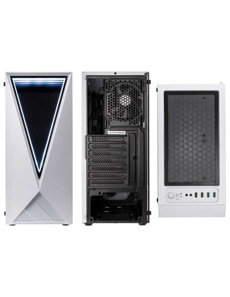 Obudowa Gamingowa, Obudowa Midi Tower Kolink Void White, Biały