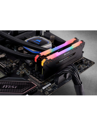 Corsair Vengeance Rgb Cmw16Gx4M2C3200C16 Moduł Pamięci 16 Gb 2 X 8 Gb Ddr4 3200 Mhz