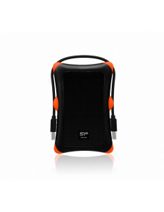 Dysk Zewnętrzny Hdd Silicon Power Armor A30 (1Tb  2.5"  Usb 3.2  5400 Obr/Min  Orange-Black  Sp010Tbphda30S3K)