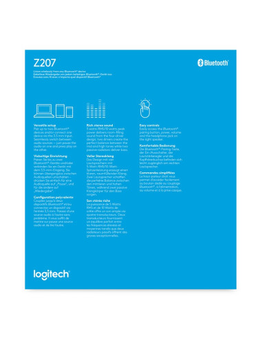 Głośniki Logitech Z207  White