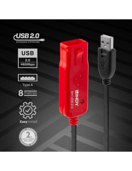 Lindy 42780 Adapter Zasilający/ Inwentor Czarny