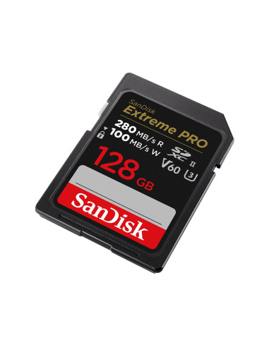 Karta Sandisk Extreme Pro Sdxc 128Gb 280/100 Mb/S V60 Uhs-Ii