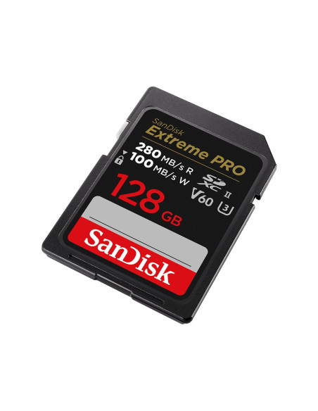 Karta Sandisk Extreme Pro Sdxc 128Gb 280/100 Mb/S V60 Uhs-Ii