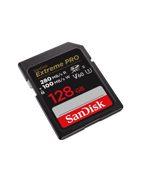 Karta Sandisk Extreme Pro Sdxc 128Gb 280/100 Mb/S V60 Uhs-Ii