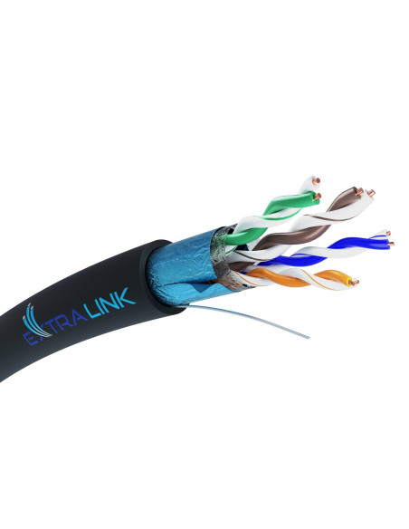 Extralink Kabel Skrętka Cat5E Ftp (F/Utp) V2 Outdo