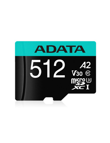 Adata Premier Pro 512 Gb Uhs1 U3 V30 A2 + Adapter