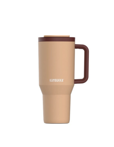 Kubek Termiczny Z Teleskopową Słomką Kambukka Rio Tumbler 950Ml Almond Dream