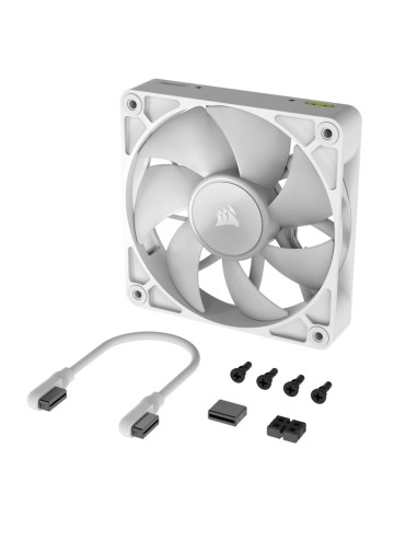 Corsair Icue Link Rx120 Rgb Obudowa Komputera Wentylator 12 Cm Biały 1 Szt.