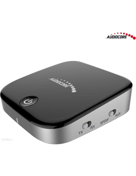 Adapter Audiocore Ac830 (Jack - Micro Usb   Kolor Czarno-Srebrny)