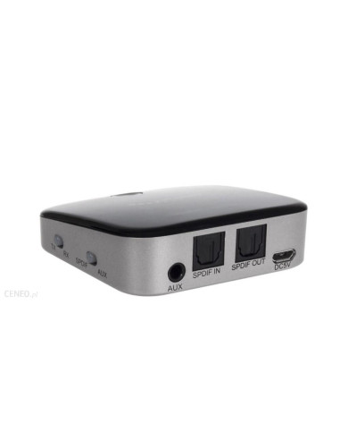 Adapter Audiocore Ac830 (Jack - Micro Usb   Kolor Czarno-Srebrny)