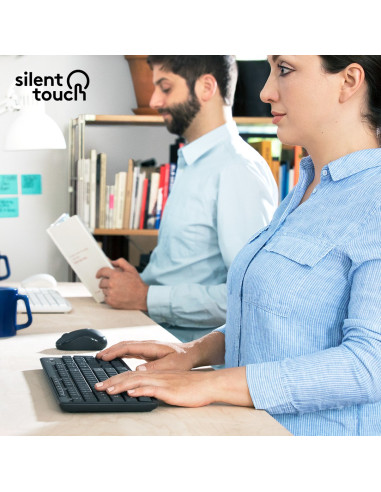 Zestaw Logitech Mk295 Us Silent Wireless