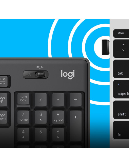 Zestaw Logitech Mk295 Us Silent Wireless