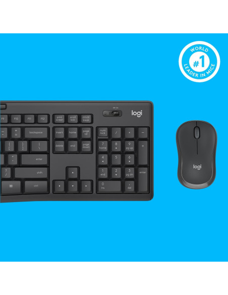 Zestaw Logitech Mk295 Us Silent Wireless