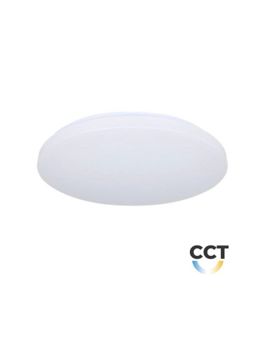 Plafon V-Tac Vt-8436-M-N Mleczny 36W Ip20 Cct 3000K-6400K 3900Lm (Sku 217609) Biały