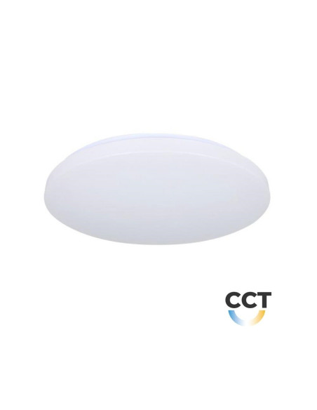 Plafon V-Tac Vt-8436-M-N Mleczny 36W Ip20 Cct 3000K-6400K 3900Lm (Sku 217609) Biały